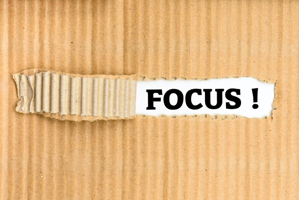 Motto Focus, so you can focus and stop procrastinating.