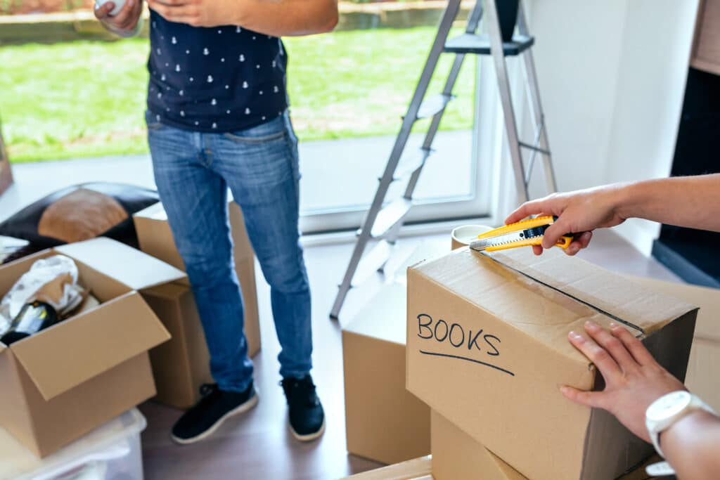 unpacking after a move